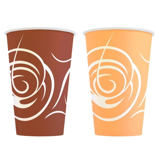 Бумажный стакан КРЕМА d=73 230 мл