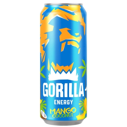 Энергетический напиток GORILLA Energy Манго Кокос 450 мл ж/б