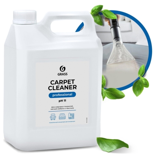 Очиститель пятновыводитель ковровых покрытий Grass Carpet Cleaner универсальный 5 л