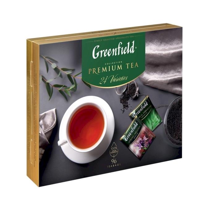 Greenfield Великолепная коллекция чая 24 вида 96 пак. 167.2 г