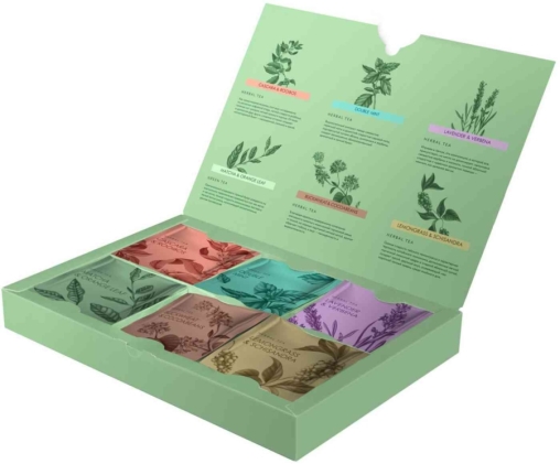 Greenfield Natural Tisane Коллекция листового чая в пирамидках 6 видов 30 пирам. 54 г