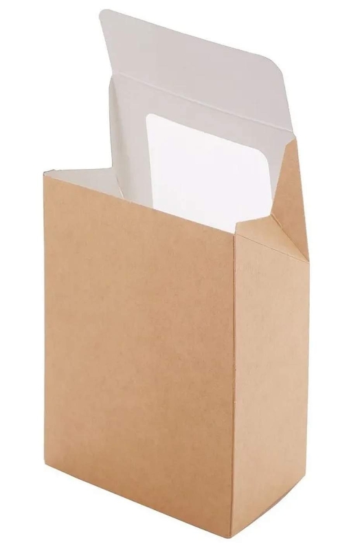 Упаковка для роллов и тортильи картон Крафт 450 мл 90×50×130 мм