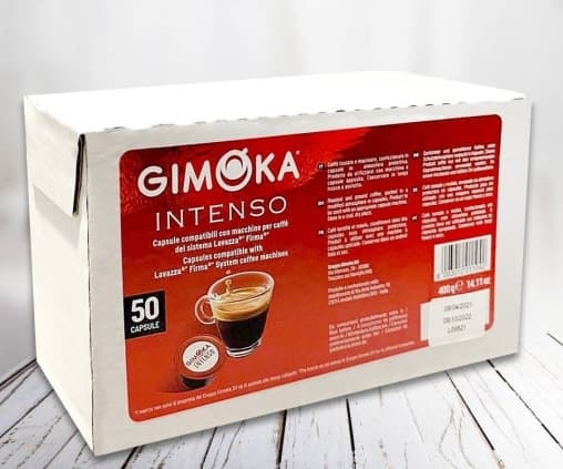 Кофе капсулы Lavazza Firma Gimoka INTENSO ×50 шт.