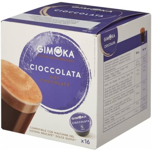 Капсулы Dolce Gusto Gimoka CIOCCOLATA ×16