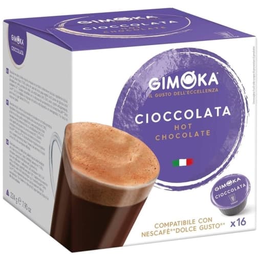 Капсулы Dolce Gusto Gimoka CIOCCOLATA ×16