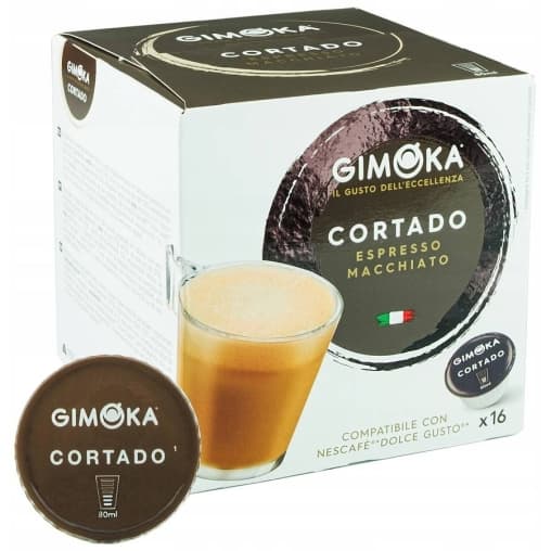 Кофе капсулы Dolce Gusto Gimoka CORTADO ×16