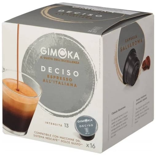 Кофе капсулы Dolce Gusto Gimoka DECISO Espresso ×16