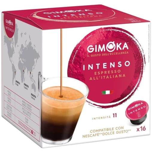 Кофе капсулы Dolce Gusto Gimoka INTENSO Espresso ×16