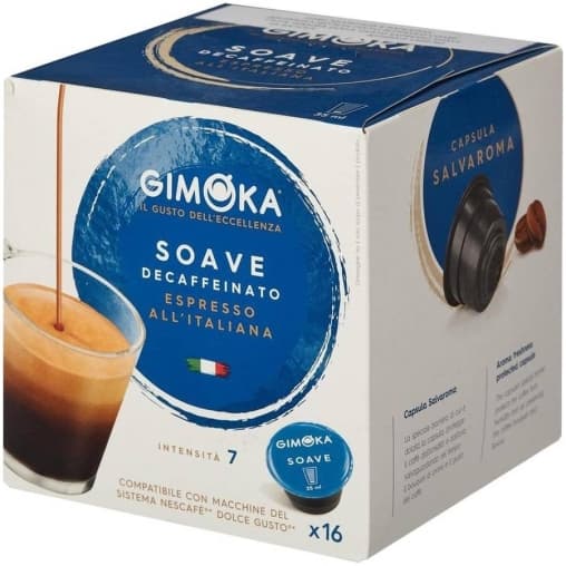 Кофе капсулы Dolce Gusto Gimoka Decaffeinato ×16