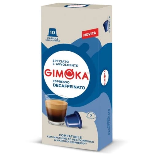 Кофе капсулы Nespresso Gimoka SOAVE Decaffeinato ×10