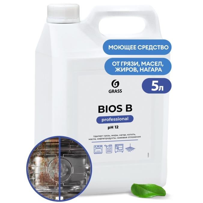 Жироудалитель моющее средство Grass BIOS B канистра 5 л