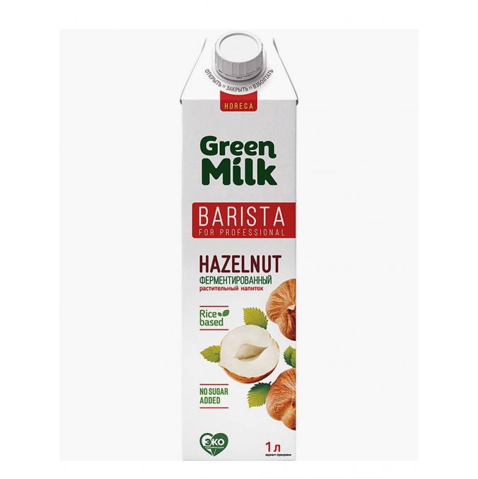 Напиток Green Milk Hazelnut Professional из фундука на рисовой основе 1000 мл
