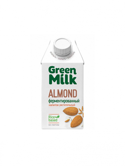 Напиток Green Milk Professional Almond Миндаль на рисовой основе 500 мл
