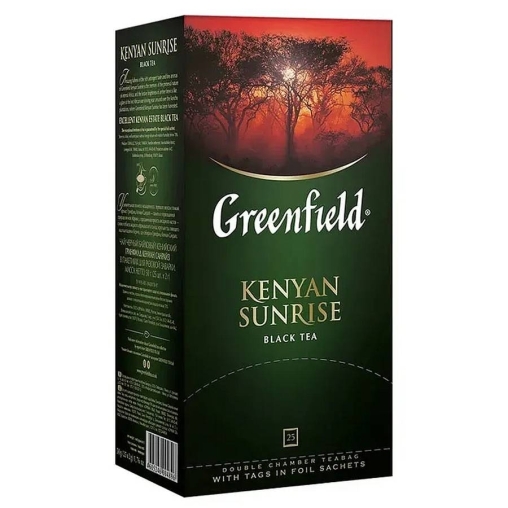 Чай черный Greenfield Kenyan Sunrise 25 пак. × 2 г