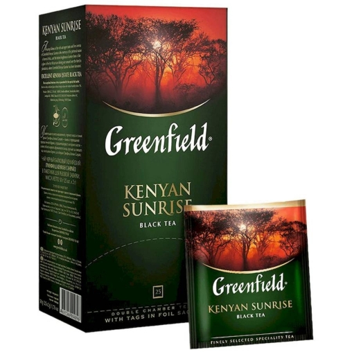Чай черный Greenfield Kenyan Sunrise 25 пак. × 2 г