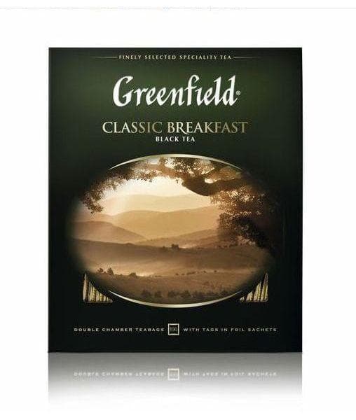 Чай черный Greenfield Classic Breakfast 100 пак. × 2г