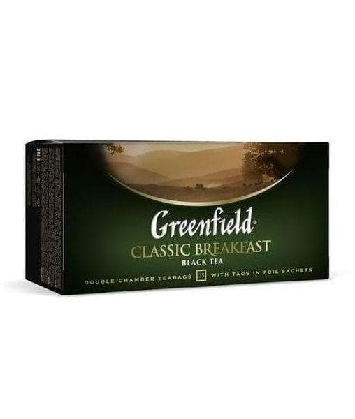 Чай черный Greenfield Classic Breakfast 25 пак. × 2 г