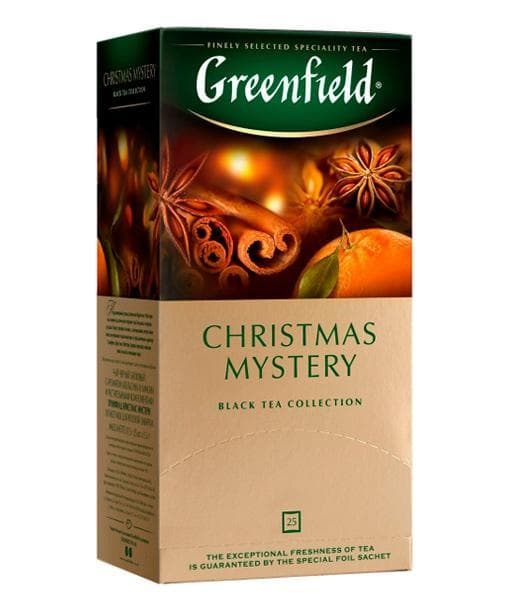 Чай черный Greenfield Christmas Mystery 25 пак. × 1,5г