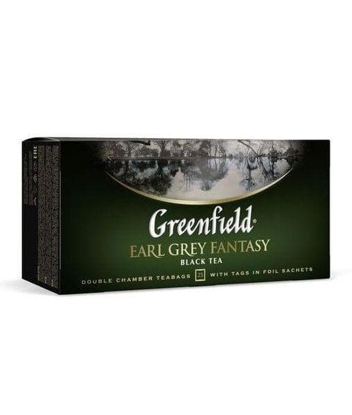 Чай черный Greenfield Earl Grey Fantasy 25 пак. × 2г