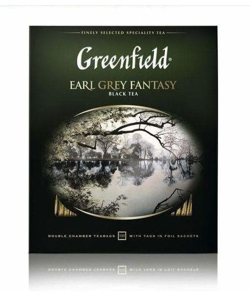 Чай черный Greenfield Earl Grey Fantasy 100 пак. × 2г