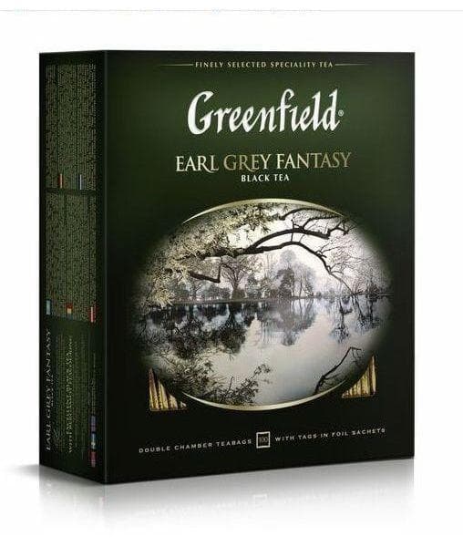 Чай черный Greenfield Earl Grey Fantasy 100 пак. × 2г