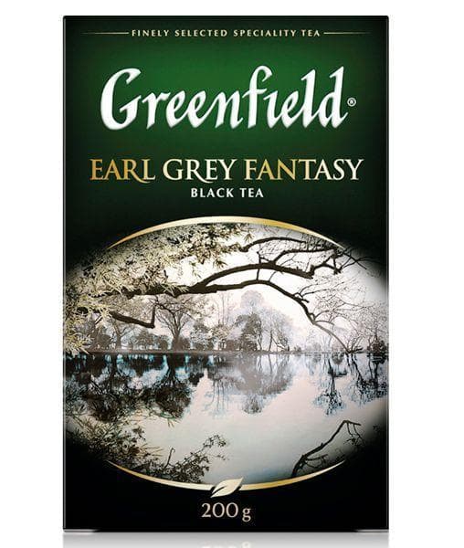 Чай черный Greenfield Earl Grey Fantasy листовой 200г
