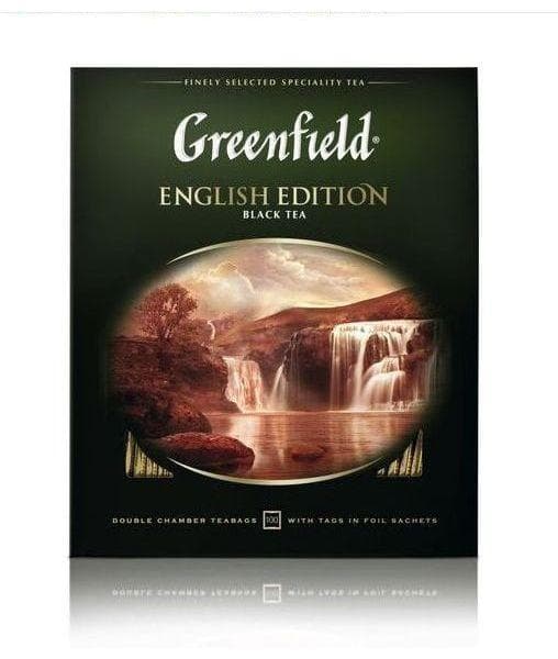 Чай черный Greenfield English Edition 100 пак. × 2г