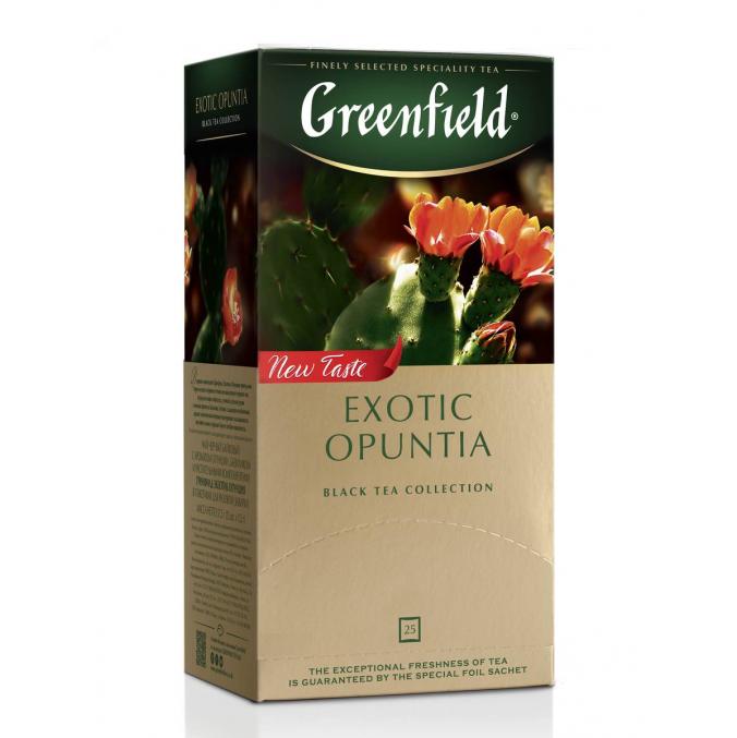 Чай черный Greenfield Exotic Opuntia 25 пак. × 1,5 г