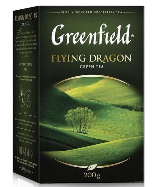 Чай зелёный Greenfield Flying Dragon листовой 200 г