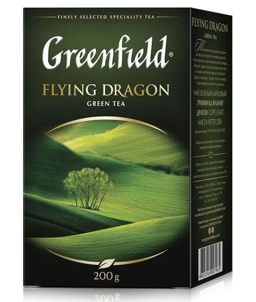 Чай зелёный Greenfield Flying Dragon листовой 200 г