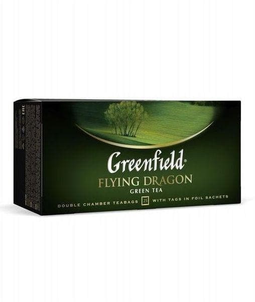 Чай зелёный Greenfield Flying Dragon 25 пак. × 2 г