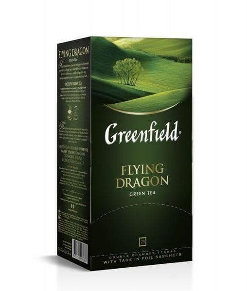 Чай зелёный Greenfield Flying Dragon 25 пак. × 2 г