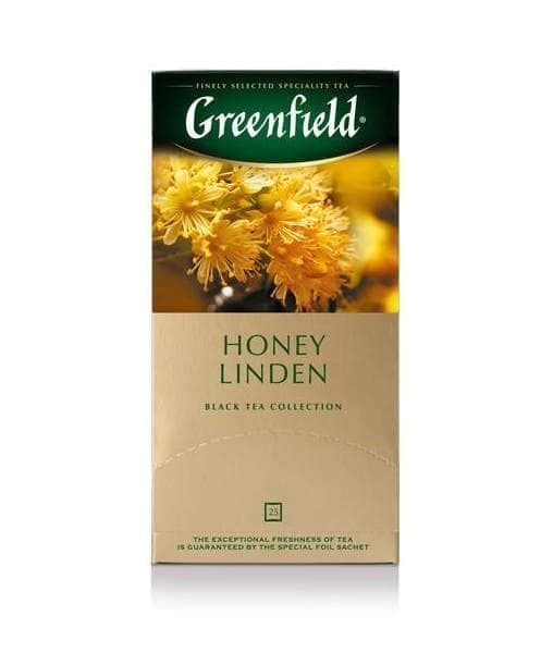 Чай черный Greenfield Honey Linden 25 пак. × 1,5 г