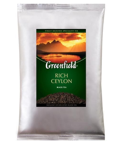 Чай черный Greenfield Rich Ceylon листовой 250 г