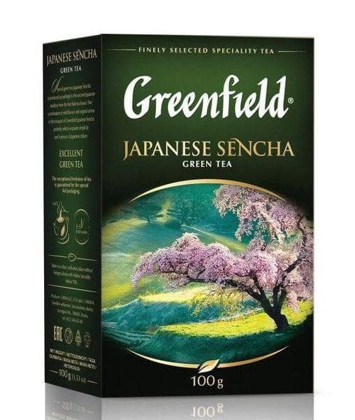 Чай зелёный Greenfield Japanese Sencha листовой 100 г