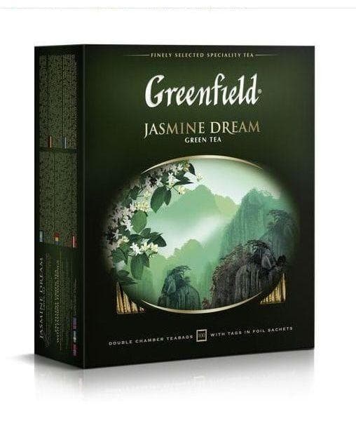 Чай зелёный Greenfield Jasmine Dream 100 пак. х 2г