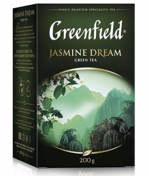 Чай зелёный Greenfield Jasmine Dream листовой 200 г