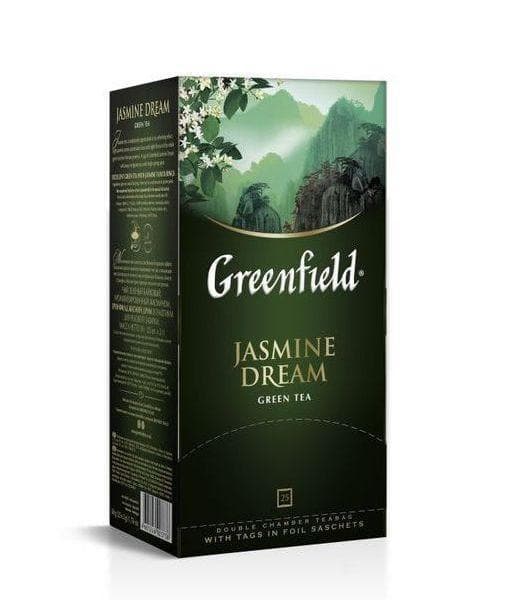 Чай зелёный Greenfield Jasmine Dream (25 пак. х 2г)