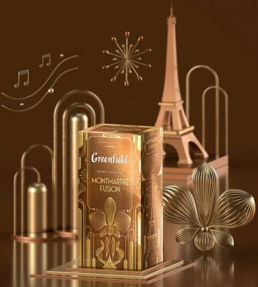 Чайн. напиток Greenfield Monmartre Fusion 25 пак. × 1,5г