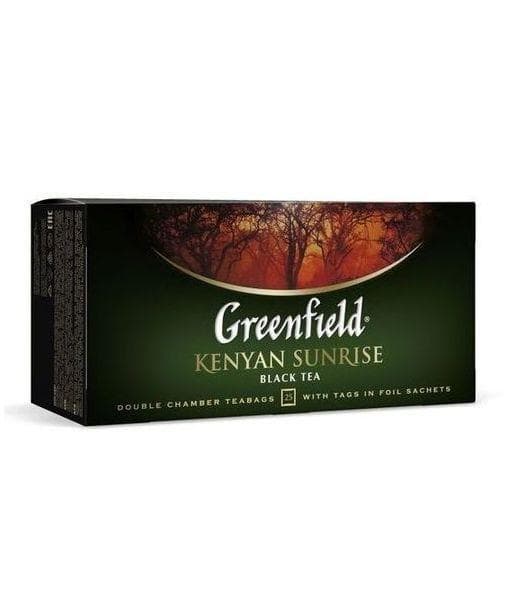 Чай черный Greenfield Kenyan Sunrise 25 пак. × 2 г