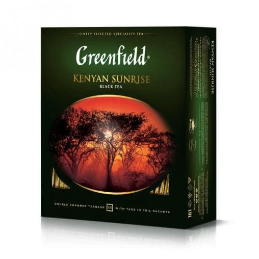 Чай черный Greenfield Kenyan Sunrise 100 пак. × 2г