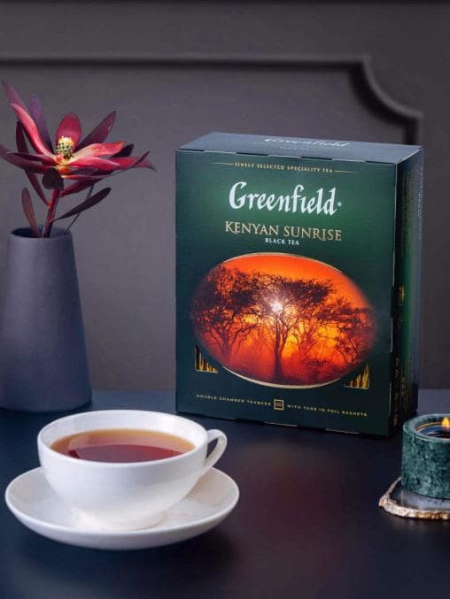 Чай черный Greenfield Kenyan Sunrise 100 пак. х 2г