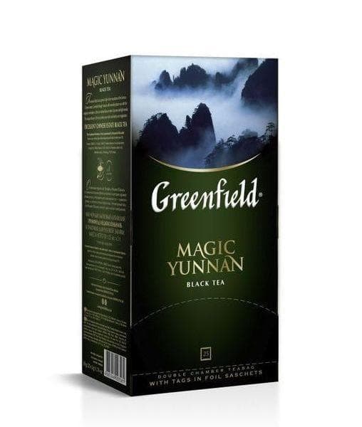 Чай черный Greenfield Magic Yunnan 25 пак. × 2 г