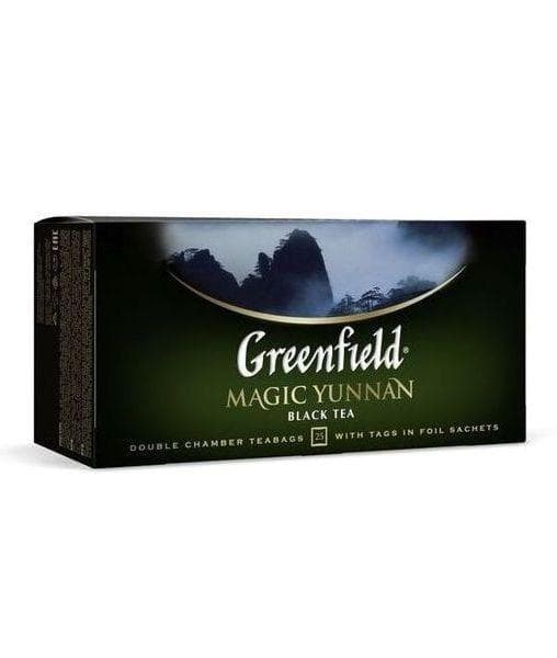 Чай черный Greenfield Magic Yunnan (25 пак. х 2г)