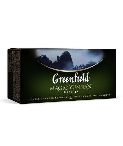 Чай черный Greenfield Magic Yunnan 25 пак. × 2 г