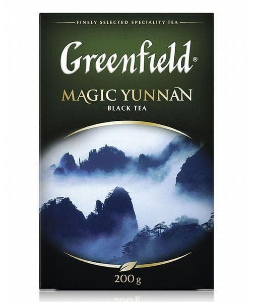 Чай черный Greenfield Magic Yunnan листовой 200г