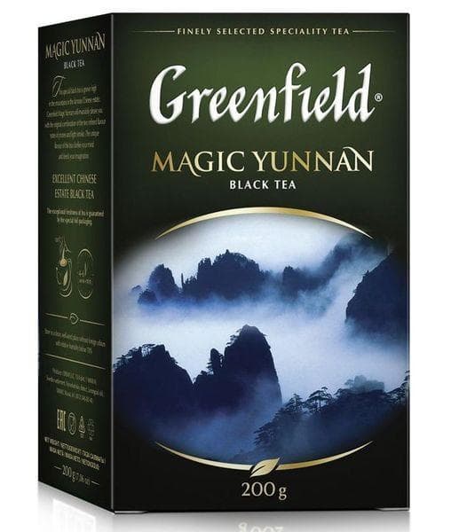 Чай черный Greenfield Magic Yunnan листовой 200 г