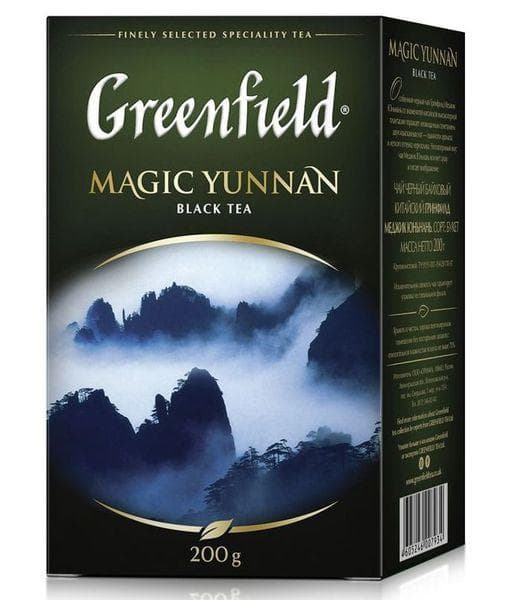 Чай черный Greenfield Magic Yunnan листовой 200 г