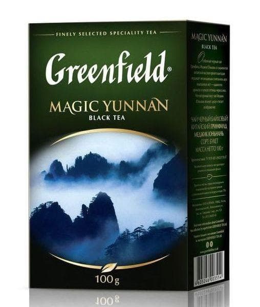 Чай черный Greenfield Magic Yunnan листовой 100 г