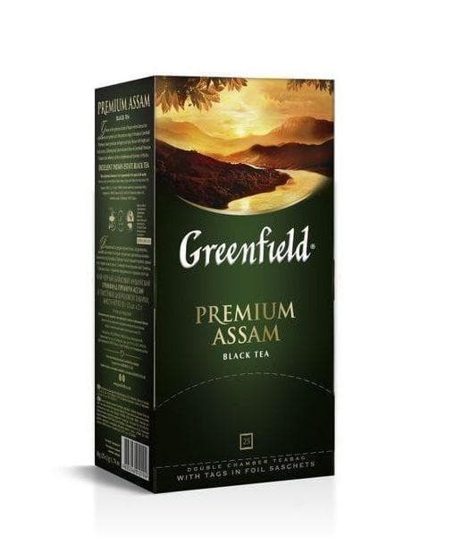 Чай черный Greenfield Premium Assam (25 пак. х 2г)